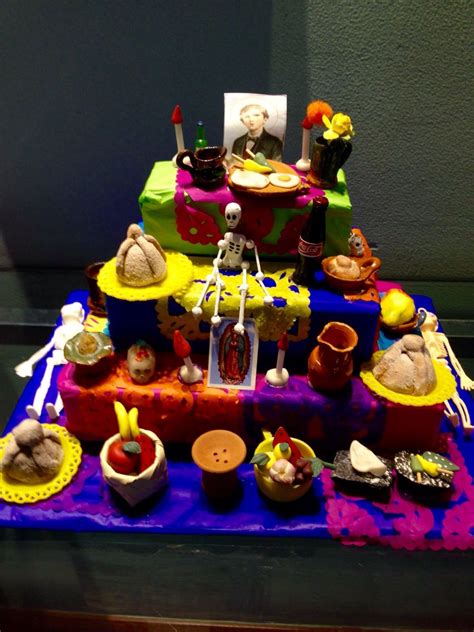 altar de muertos mini|mini ofrenda altar.